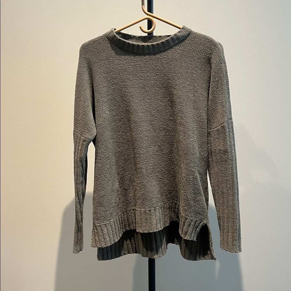 Cynthia Rowley Green Pullover Sweater Polyester Size M